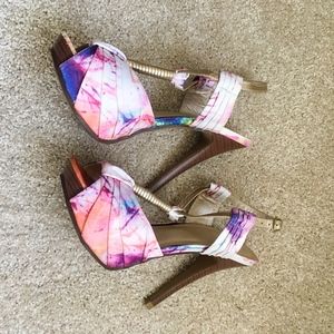 Tie Dyed High Heels